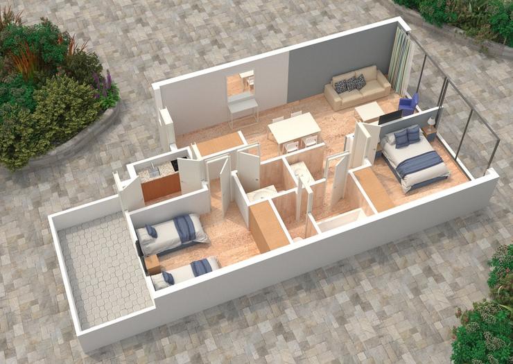 Appartement (2 Chambres) 4/6 Appartements Magic Atrium Plaza Benidorm Appartement (2 Chambres) 4/6 Appartements Magic Atrium Plaza Benidorm
